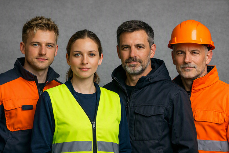 Abiti da lavoro personalizzati